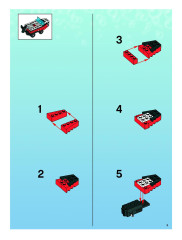 LEGO 4982 instructions page 5 – build guide