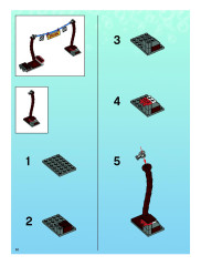 LEGO 4982 instructions page 52 – build guide