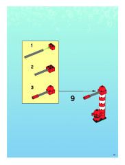 LEGO 4982 instructions page 61 – build guide