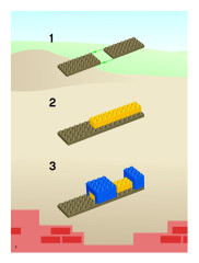 LEGO 4987 instructions page 2 – build guide