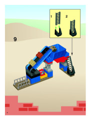 LEGO 4987 instructions page 6 – build guide