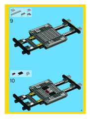 LEGO 4993 instructions page 9 – build guide