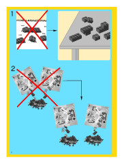 LEGO 4993 instructions page 2 – build guide