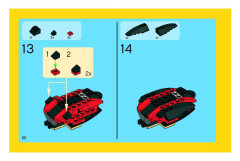 LEGO 4994 instructions page 22 – build guide