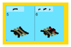 LEGO 4994 instructions page 6 – build guide
