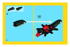 LEGO 4994 instructions page 62 – build guide