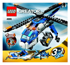 LEGO 4995 instructions page 1 – build guide