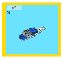LEGO 4995 instructions page 21 – build guide