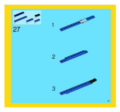 LEGO 4995 instructions page 27 – build guide