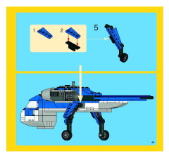 LEGO 4995 instructions page 49 – build guide