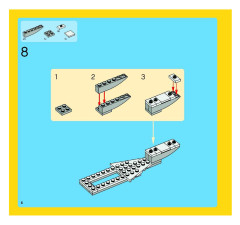LEGO 4995 instructions page 6 – build guide