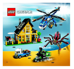 LEGO 4995 instructions page 72 – build guide