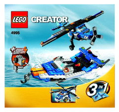 LEGO 4995 instructions page 1 – build guide