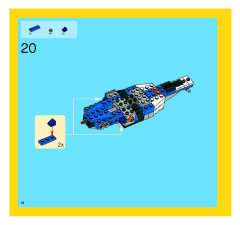 LEGO 4995 instructions page 18 – build guide