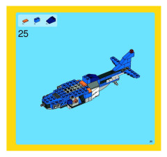 LEGO 4995 instructions page 25 – build guide