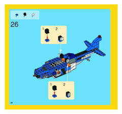 LEGO 4995 instructions page 26 – build guide
