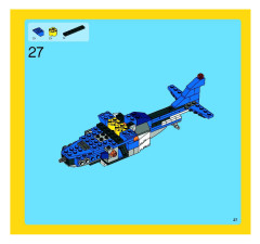 LEGO 4995 instructions page 27 – build guide