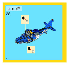 LEGO 4995 instructions page 28 – build guide