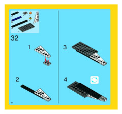 LEGO 4995 instructions page 32 – build guide