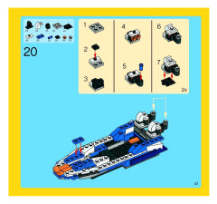 LEGO 4995 instructions page 57 – build guide