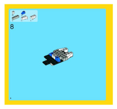 LEGO 4995 instructions page 6 – build guide