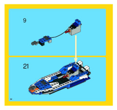 LEGO 4995 instructions page 62 – build guide