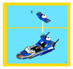 LEGO 4995 instructions page 71 – build guide