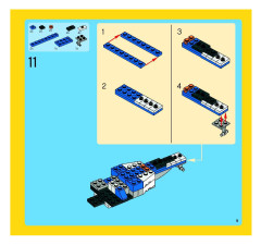 LEGO 4995 instructions page 9 – build guide