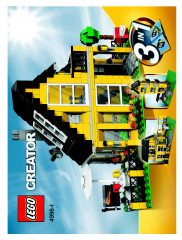 LEGO 4996 instructions page 1 – build guide