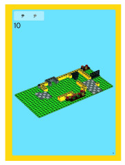 LEGO 4996 instructions page 9 – build guide