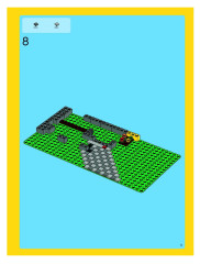 LEGO 4996 instructions page 9 – build guide