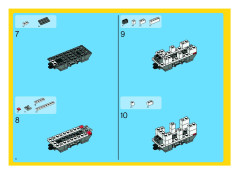 LEGO 4997 instructions page 9 – build guide