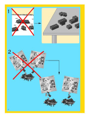 LEGO 4997 instructions page 2 – build guide