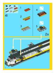 LEGO 4997 instructions page 34 – build guide
