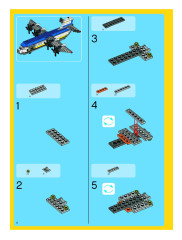 LEGO 4997 instructions page 6 – build guide