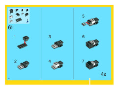 LEGO 4997 instructions page 70 – build guide