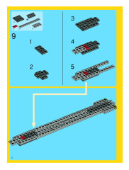 LEGO 4997 instructions page 8 – build guide