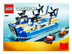 LEGO 4997 instructions page 1 – build guide