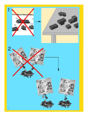 LEGO 4997 instructions page 2 – build guide