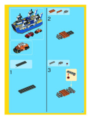 LEGO 4997 instructions page 3 – build guide