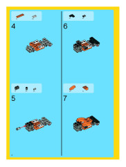 LEGO 4997 instructions page 4 – build guide