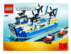 LEGO 4997 instructions page 1 – build guide
