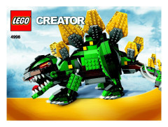 LEGO 4998 instructions page 1 – build guide