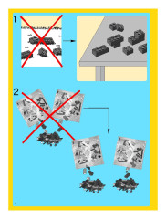 LEGO 4998 instructions page 2 – build guide