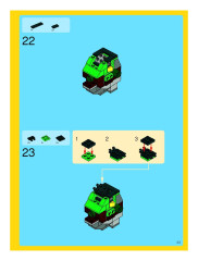 LEGO 4998 instructions page 23 – build guide