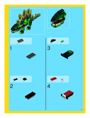 LEGO 4998 instructions page 3 – build guide