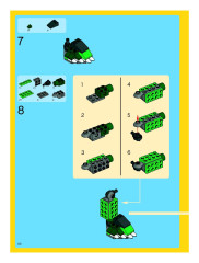 LEGO 4998 instructions page 66 – build guide