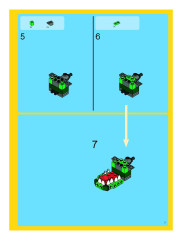 LEGO 4998 instructions page 7 – build guide