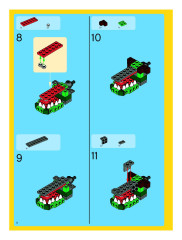 LEGO 4998 instructions page 8 – build guide