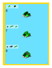 LEGO 4998 instructions page 47 – build guide